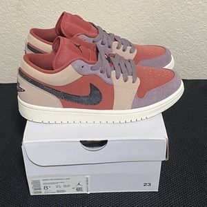 Brand New Womens Jordan 1 Low Canyon Rust sz 8.5